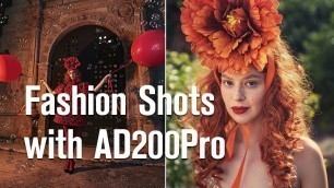 'Godox: Behind the Scenes of Art & fashion Shots with #AD200Pro'