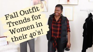 'Fall Fashion Trends for Women Over 40'