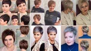 'The Best Short HairCut For Woman Over 40 & More To Look Stylish 2022-2023'