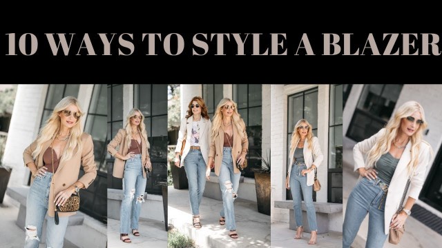 '10 Ways to Style a Blazer | Fashion Over 40'