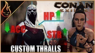 'How To Make Custom Thralls Conan Exiles Mounts Update'