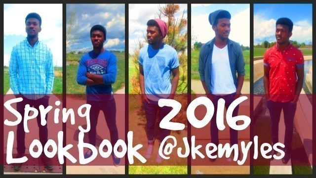 'Men\'s Fashion Lookbook Spring 2016'