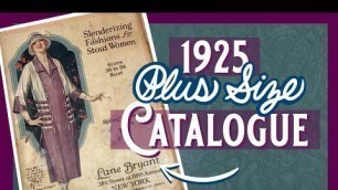 'EPHEMERA SHOW & TELL | 1925 LANE BRYANT CATALOGUE | VINTAGE 1920s FASHION FLAPPER STYLE'