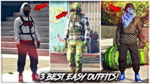 '*3 EASY & Simple* GTA 5 ONLINE * Using Clothing Glitches Rng/Tryhard \"Not Modded'