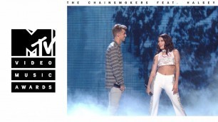 'The Chainsmokers - Closer ft. Halsey (Live from the 2016 MTV VMAs)'