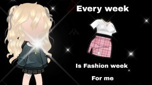 'every week is fashion week for me (old meme)'