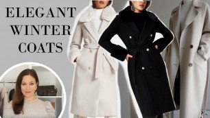 'Classic Elegant Coats That Makes Every Outfit Look Fabulous | Fashion Over 40'