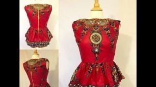 'Unique Ankara Dresses 2016 for  African Ladies'