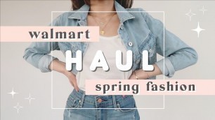 Affordable Spring Walmart Fashion Haul UNDER $50 | Walmart haul spring outfits AD | Miss Louie
