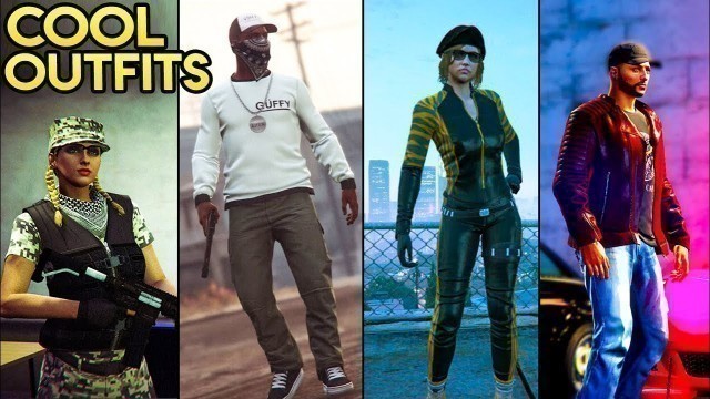 'GTA Online 15+ Awesome Outfits! (Street Racer, Female Special Forces, Louis Vuitton & More)'
