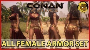 'Conan Exiles (XBOX ONE) - All Female Armor Sets/Clothes'