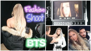 'Fashion Shoot // Behind the Scenes'