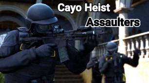 'The Cayo Perico Heist Assaulters - GTA 5 Machinima Swat Movie [4K] | Rockstar Editor'