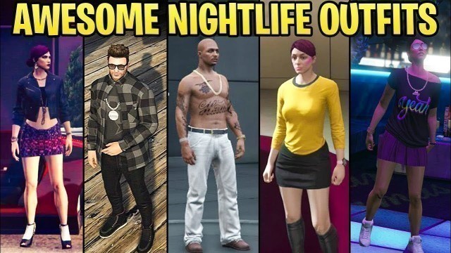 'GTA Online 15+ AWESOME Outfits (Nightlife, Sci Fi, Gay Tony & More)'