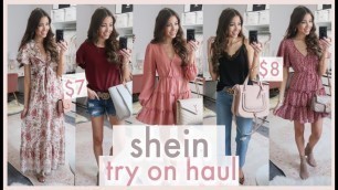 'huge shein try on haul 2019 | TRANSITIONAL FALL OUTFIT IDEAS | affordable clothing haul'