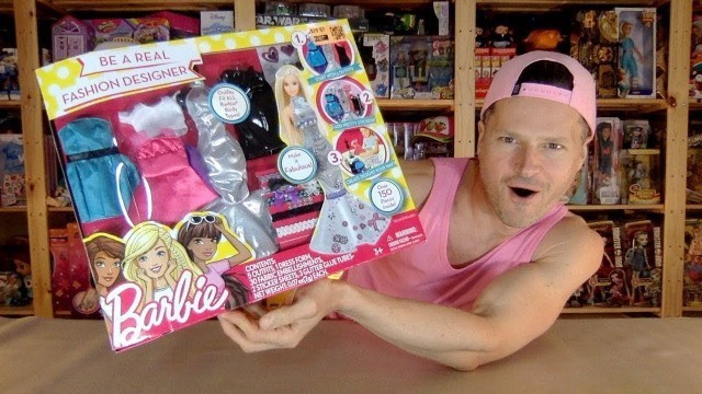 'Barbie Be A Real Fashion Designer Playset Unboxing Review'