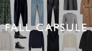 '14 Pieces, Over 40 Outfits | Fall Capsule Wardrobe 2020'