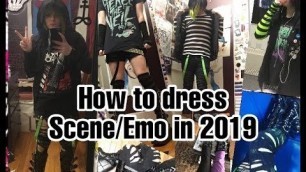 'How to Dress Scene/Emo in 2019'