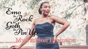 'From Emo to Rock to Goth to Pinup?! My Fashion Evolution | Pinup & Vintage Fashion'