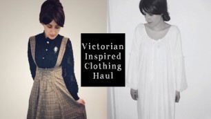'Victorian Inspired Clothing Haul'