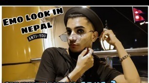 'Nepalese react on Emo look/Emo fashion in Nepal/Emo Guy/Rahim shah/Neel david Salon'