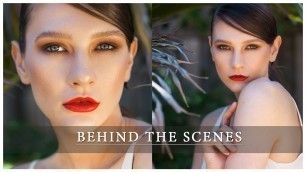 'Behind The Scenes - Fashion Photo Shoot In My Backyard!'