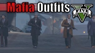 'GTA V - New Mobster/Mafia Outfits | The Boss & The Enforcer (Top Custom RP Outfits)'