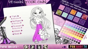 'Bratz Fashion Designer Models online game for Girls'