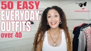 '50 Easy Everyday Outfits for Women Over 40'