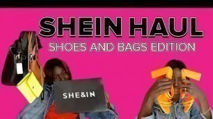 SHEIN HAUL|SHOES & BAGS EDITION|Affordable shein haul