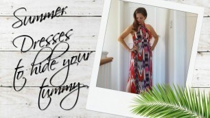 'The Best Summer Dresses to Hide your tummy | Fashion Over 40'