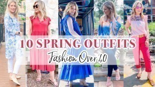 '10 Spring Outfits | Fashion Over 40 | MsGoldgirl'
