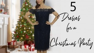 'Dresses for Christmas Party and New Year |  Fashion for Women over 40 2018'