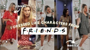 dressing like friends characters | 90’s outfits