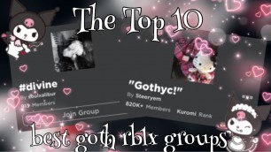 '[Roblox] The best Goth,emo,grunge clothing groups! ♡ [LINKS IN DESC]'