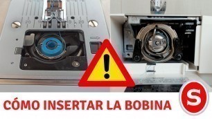 'Cómo insertar la BOBINA en las Máquinas de Coser SINGER | Sistema de Bobina Vertical y Horizontal'