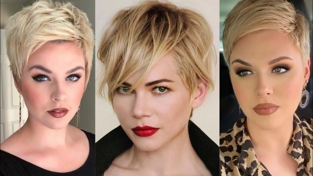 'Fine Short PIXIE Haircuts For Women\'s Style Any age 40-50-60//Boy Cut For Girls //PIXIE Haircuts 
