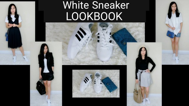 'How To Style White Sneakers – ft. Adidas Baseline Sneakers | Spring Edition | Minimalist Style'
