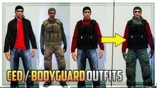 'GTA 5 Online - HOW TO SAVE CEO / VIP / BODYGUARD OUTFITS PERMANENTLY AFTER PATCH 1.34!'
