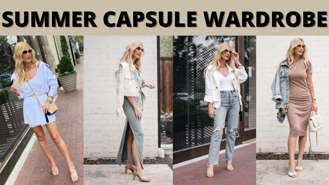 'Summer Capsule Wardrobe 2022 | Fashion Over 40'