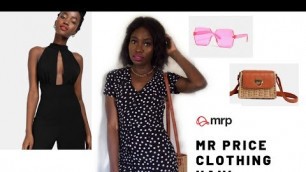 MR PRICE SPRING/SUMMER 2019 CLOTHING HAUL (South African Fashion Blogger)