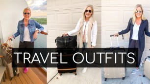 'Travel Outfit Ideas | Travel TIPS How To Look GOOD While Traveling | Women Over 40'