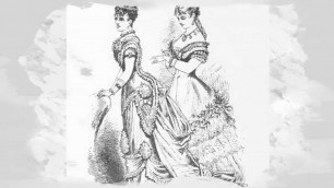 'Victorian Era Costumes, Fashion, Style, Dresses Stock Images Photography Vintage Collection'