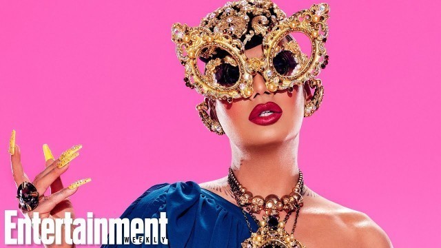 'Behind the Scenes with \'Drag Race\' Star Raja | Cover Shoot | Entertainment Weekly'