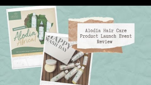 Alodia Hair Care Product Launch & Giveaway Winner Announcement | VuLo Vlogs | South African YouTuber