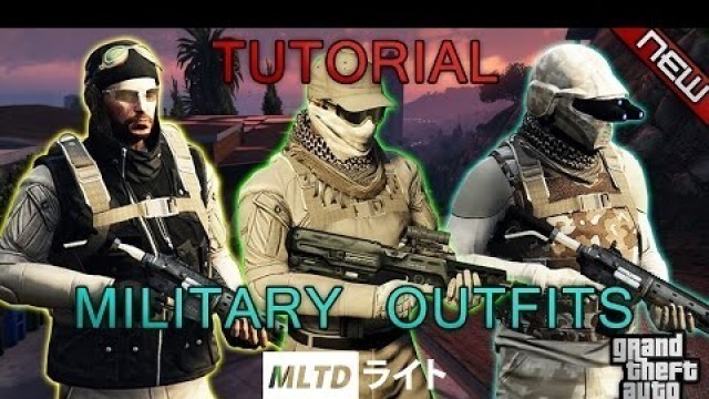 '*NEW* BEST DESERT MILITARY OUTFITS WITH TUTORIALS | 1.39 | GTA Online | CLOTHING GLITCHES'