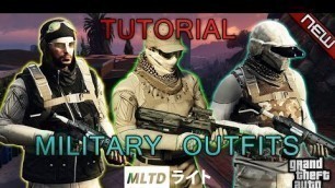 '*NEW* BEST DESERT MILITARY OUTFITS WITH TUTORIALS | 1.39 | GTA Online | CLOTHING GLITCHES'