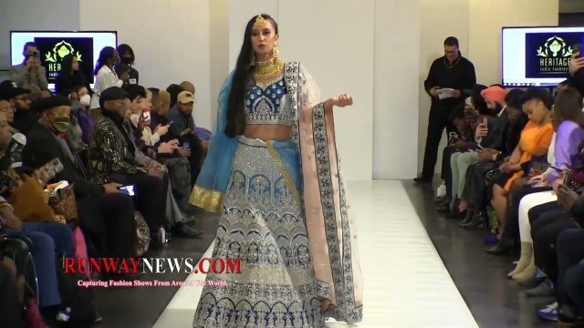 'NYC Live at Fashion Week - Fall 2022 - Heritage India Fashions'