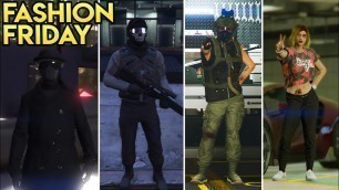 'GTA Online 15+ AWESOME OUTFITS! (The Midnight Clubber, Cali Girl, Urban Sniper & MORE)'