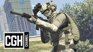 'GTA 5 Online - Best Military Outfits (4K)'